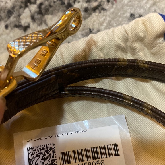 LOUIS VUITTON Baxter Dog Leash MM - Picture 4 of 7